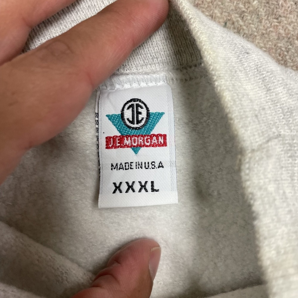 vintage Super Bowl Sweatshirt mens 3XL gray 1990s San Francisco 49ers‎ NFL - Picture 5 of 9